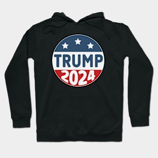 2024 Election Vote Trump Political Presidential Campaign Hoodie